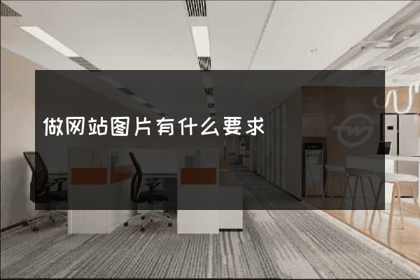 做网站图片有什么要求