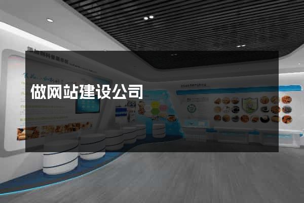 做网站建设公司
