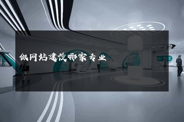 做网站建设哪家专业
