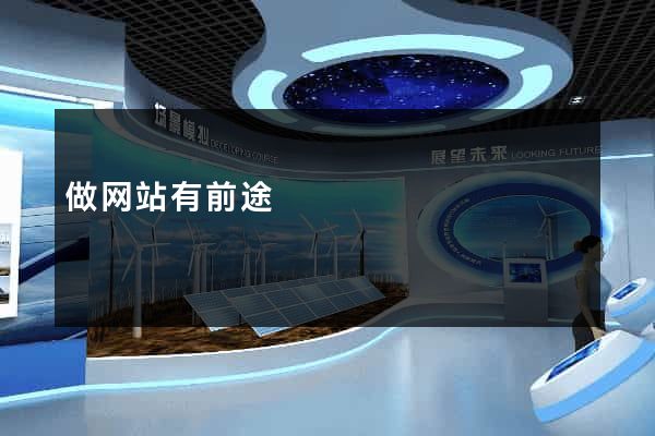 做网站有前途