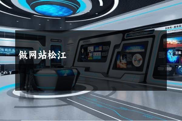 做网站松江