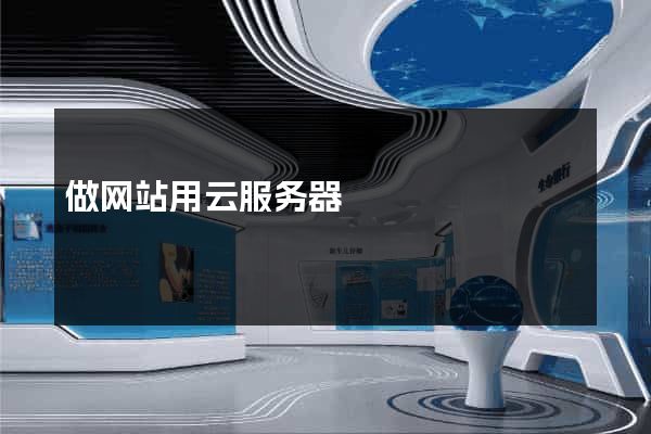 做网站用云服务器