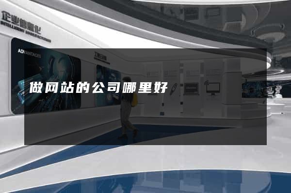 做网站的公司哪里好