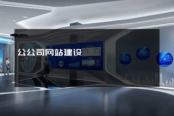公公司网站建设