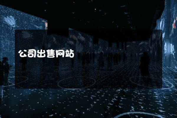公司出售网站