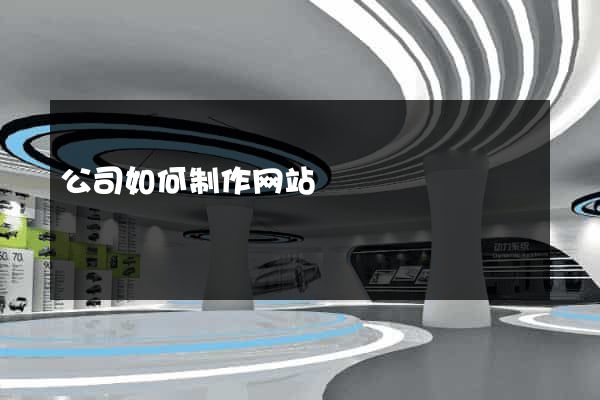 公司如何制作网站