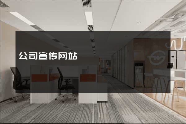 公司宣传网站