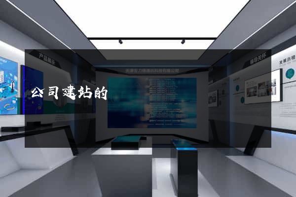 公司建站的