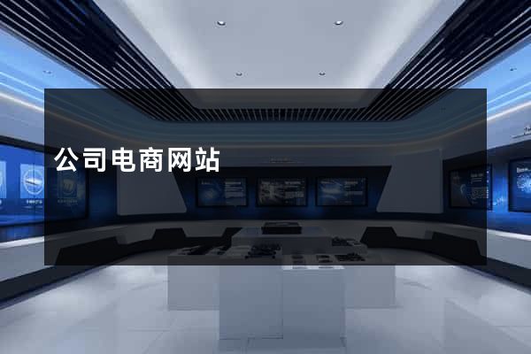 公司电商网站