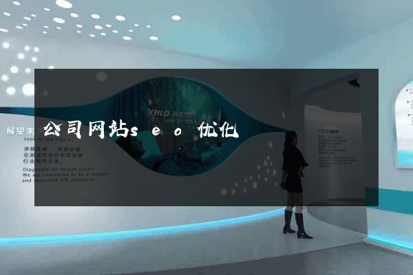 公司网站seo优化