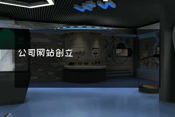 公司网站创立
