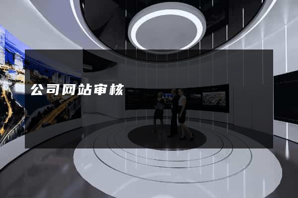 公司网站审核
