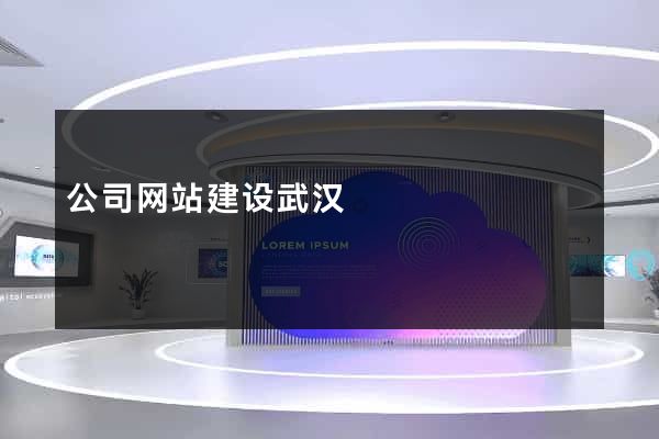 公司网站建设武汉