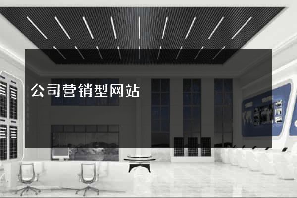 公司营销型网站