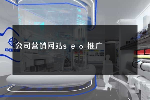 公司营销网站seo推广