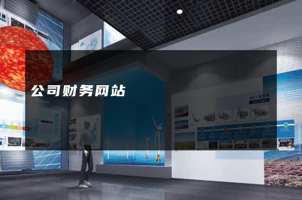 公司财务网站