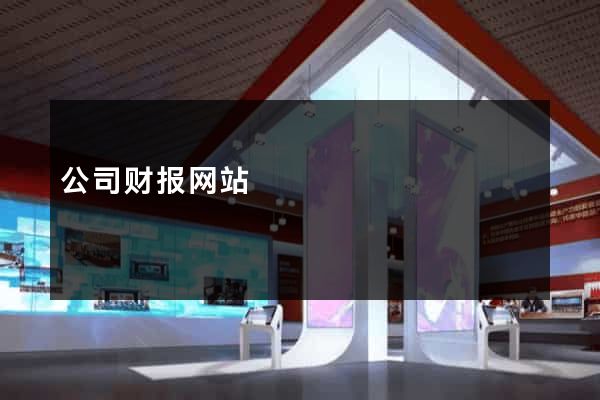 公司财报网站