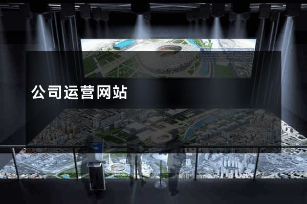 公司运营网站