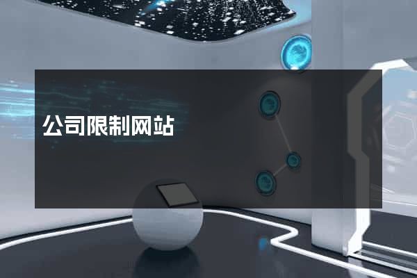 公司限制网站