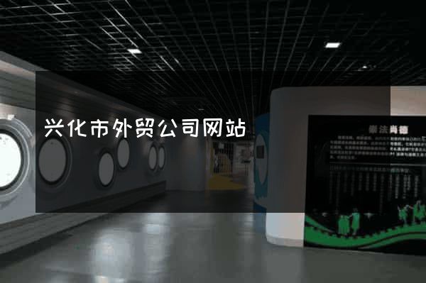 兴化市外贸公司网站