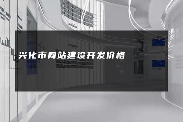 兴化市网站建设开发价格
