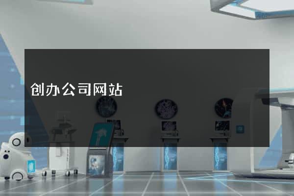 创办公司网站
