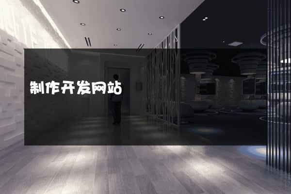 制作开发网站