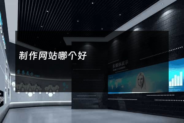 制作网站哪个好