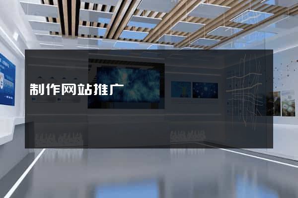 制作网站推广