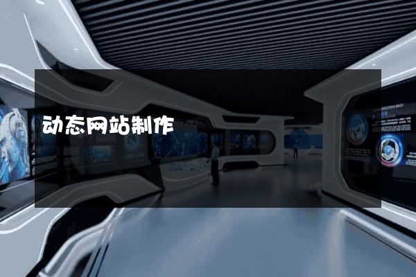 动态网站制作