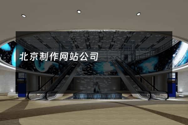 北京制作网站公司