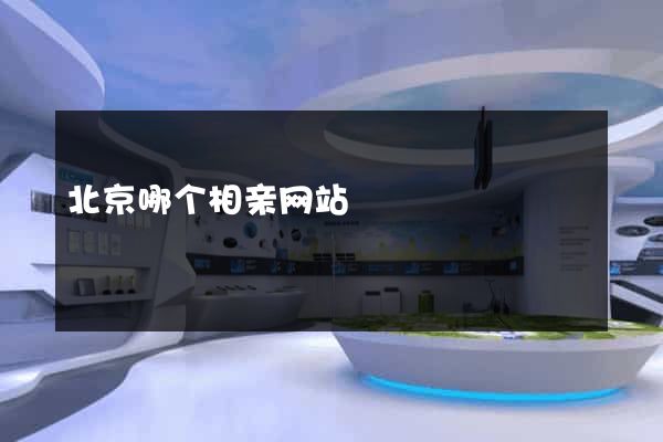 北京哪个相亲网站