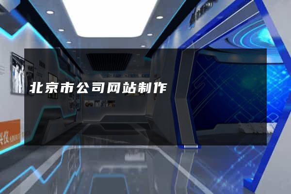 北京市公司网站制作