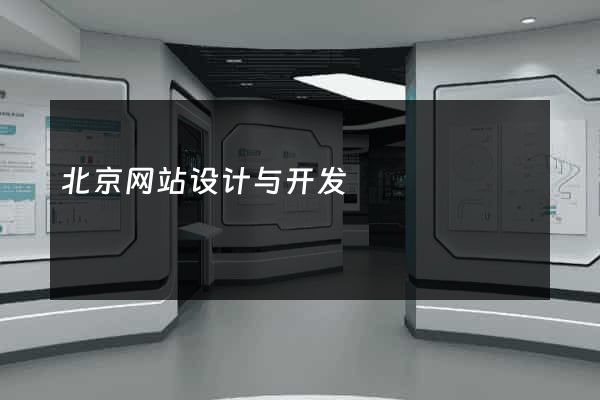 北京网站设计与开发
