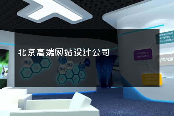 北京高端网站设计公司