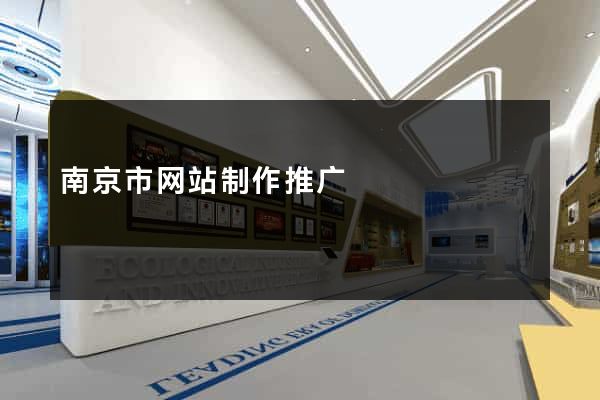 南京市网站制作推广