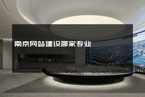 南京网站建设哪家专业