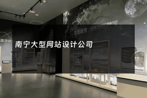 南宁大型网站设计公司