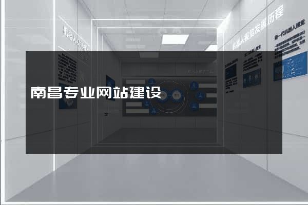 南昌专业网站建设