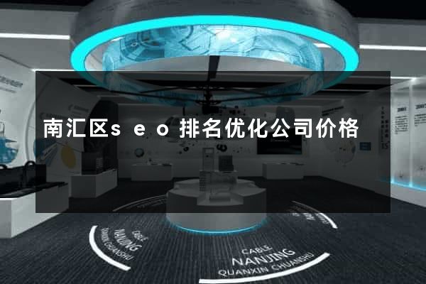 南汇区seo排名优化公司价格