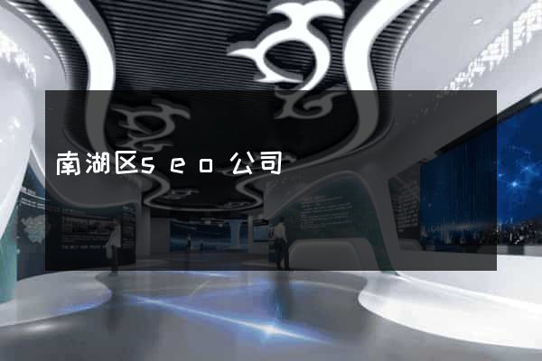南湖区seo公司