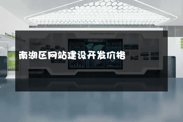 南湖区网站建设开发价格