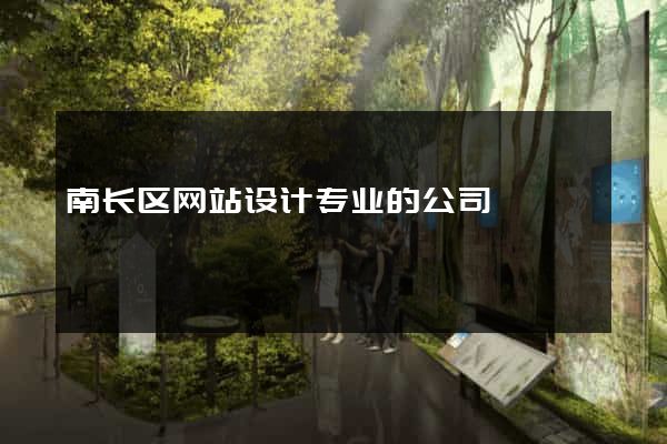 南长区网站设计专业的公司