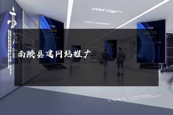 南陵县建网站推广