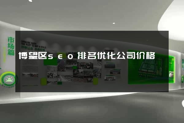 博望区seo排名优化公司价格
