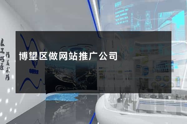 博望区做网站推广公司