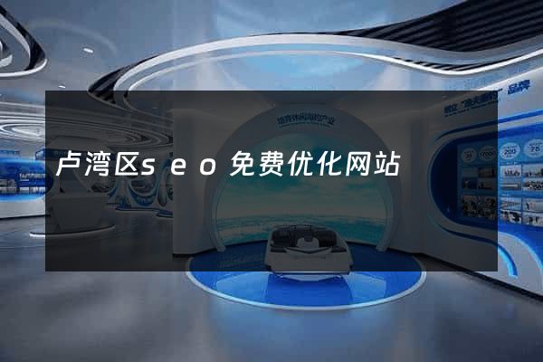 卢湾区seo免费优化网站