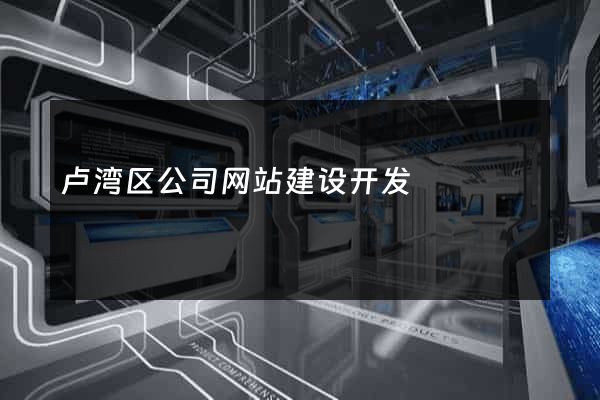 卢湾区公司网站建设开发