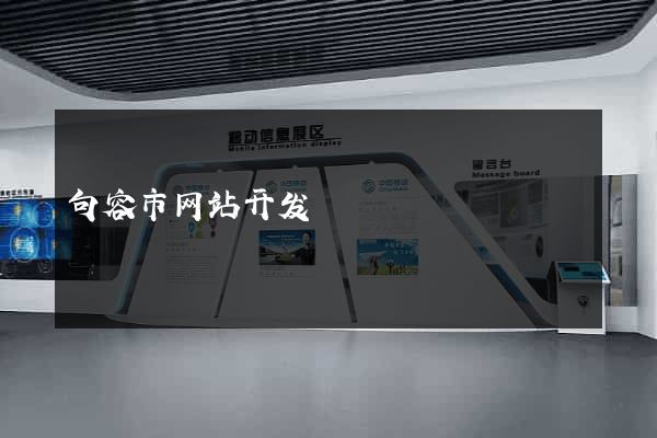 句容市网站开发