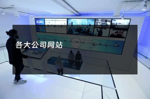 各大公司网站